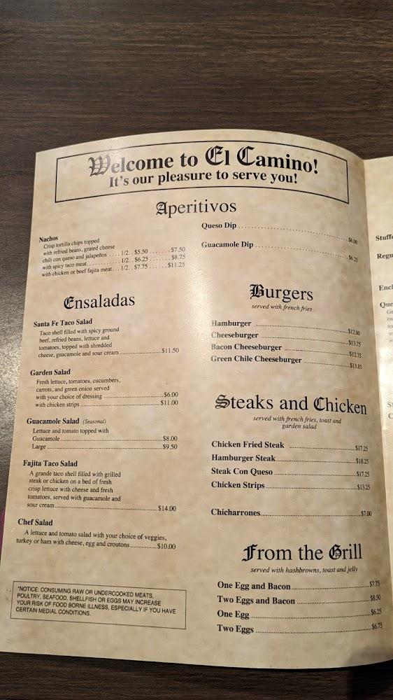 El Camino Dining Room Nachos